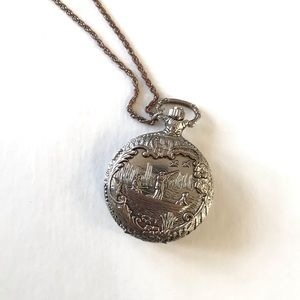 Pocket Watch Necklace